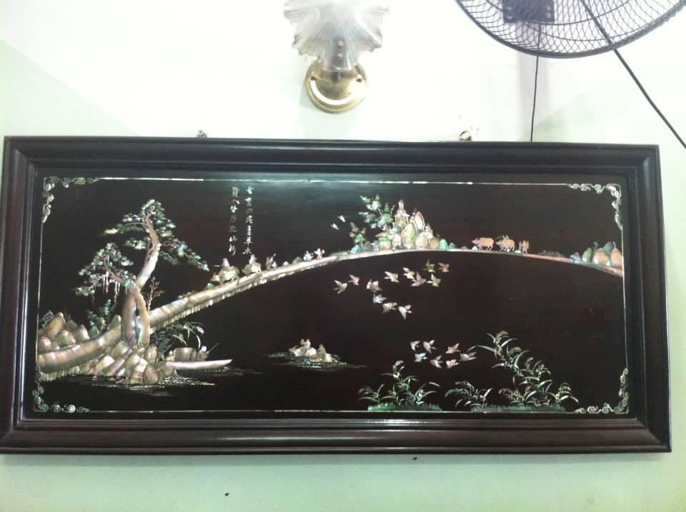 Tranh cẩn ốc xà cừ tại thành phố hồ chí minh