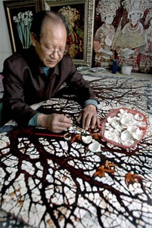 Tranh cẩn vỏ trứng