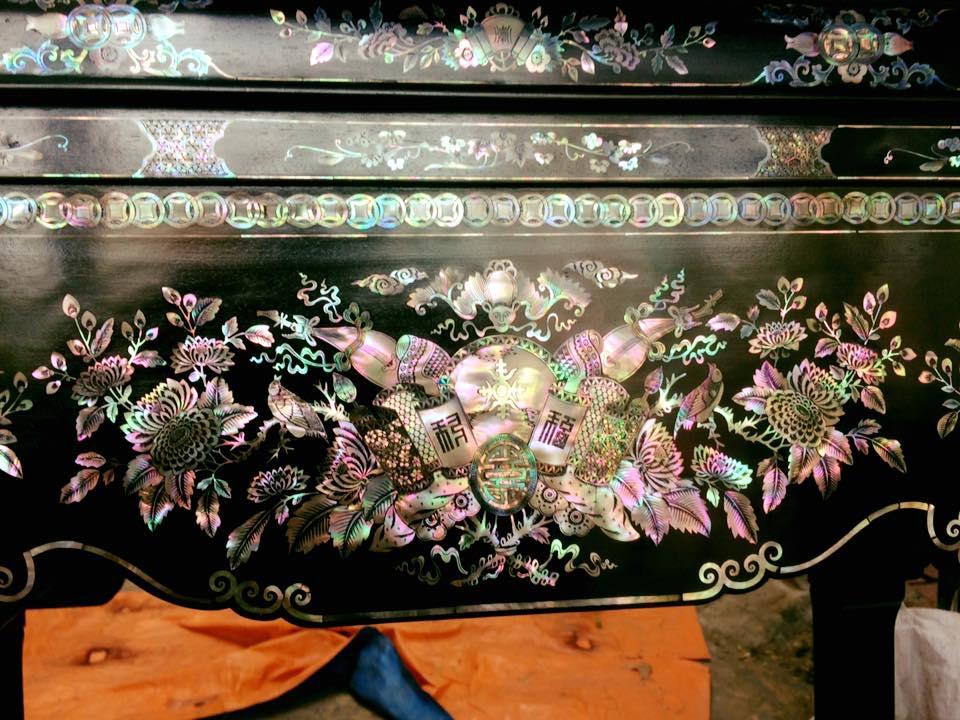 cẩn óc xà cừ tại Bình Dương